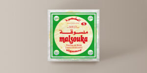 Cinq feuilles de Brick Rondes 30 cm